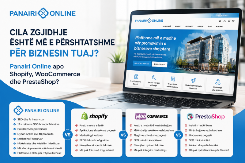 Cila zgjidhje është më e përshtatshme për biznesin tuaj, Panairi Online ...